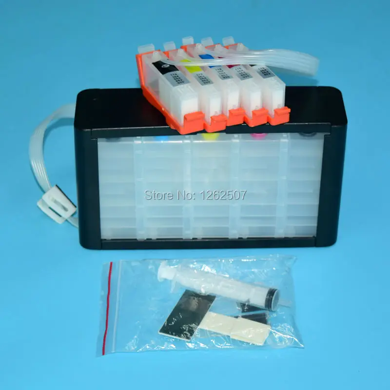 America 5 Colors HP564XL HP564 564 Continuous Ink System For HP Photosmart C309 7510 C309g C210a C410a 7520 Printer