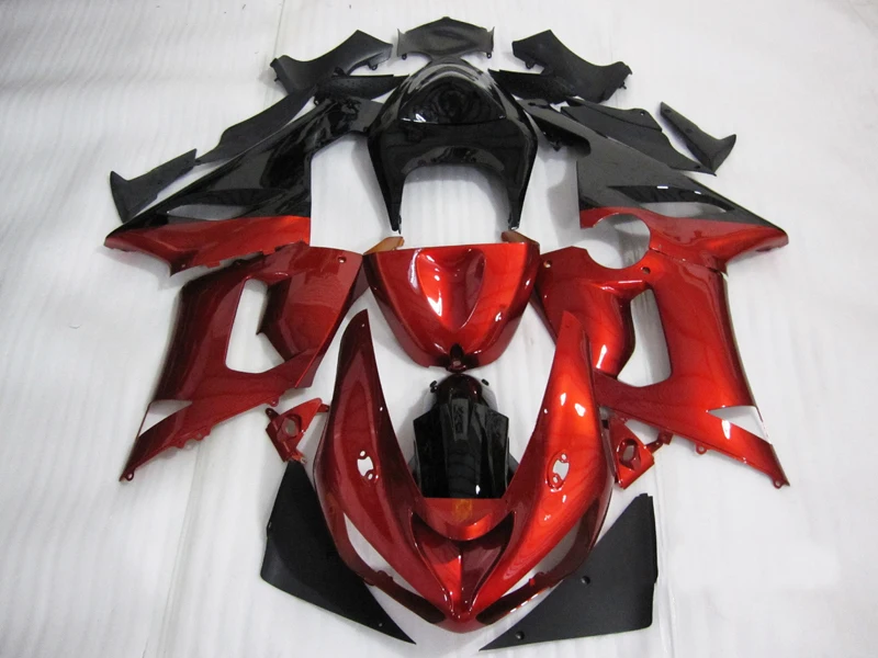 

UV Paint Bodywork Fairing ABS Injection For Kawasaki ZX 6R 2005-2006 05 (1) [CK1263]