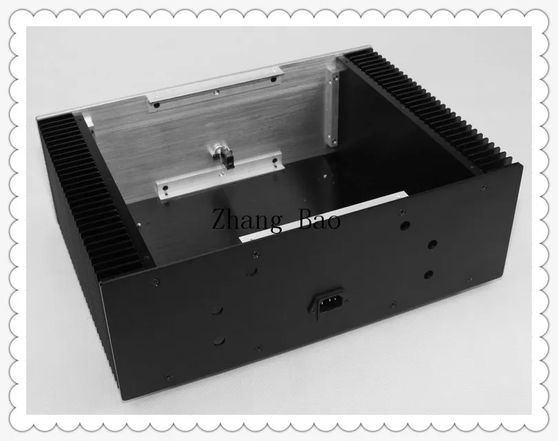 WA86 amplificador de alumínio chassi gabinete caixa escudo para amplificador de áudio