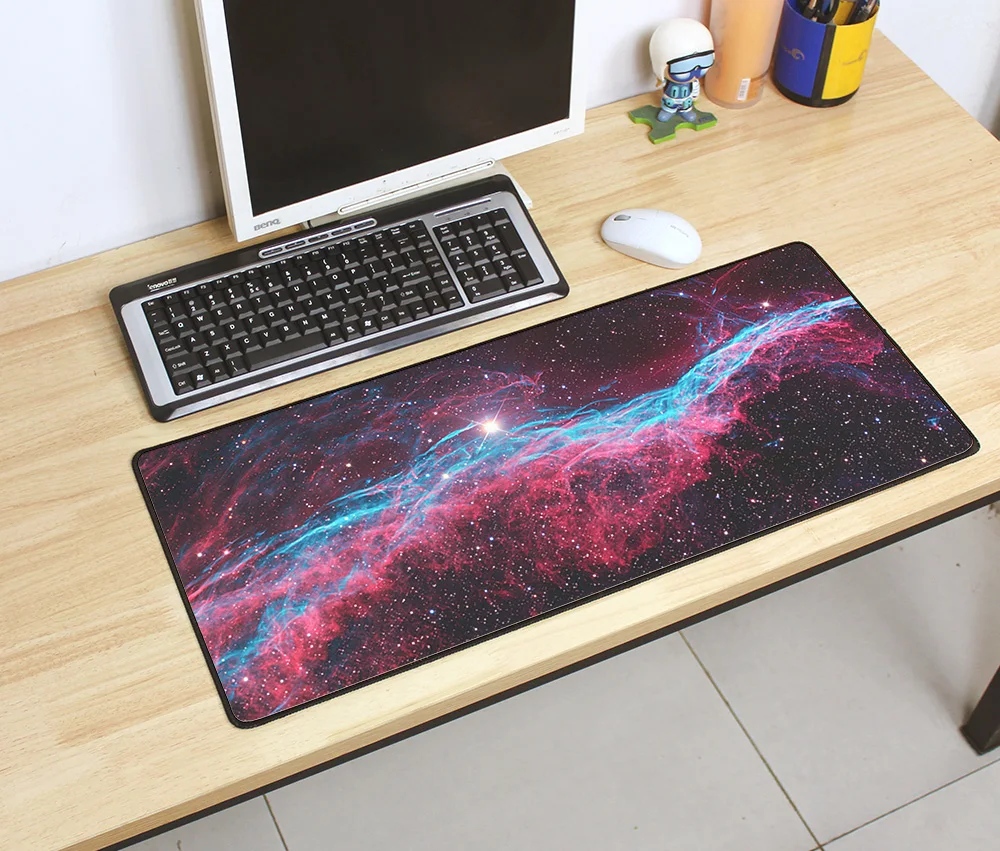 70x30cm Non-Skid Rubber Large thick Gaming Mouse Pad Dream Catcher Feather Pattern Mouse Mat Desktop PC Computer Laptop Mousepad