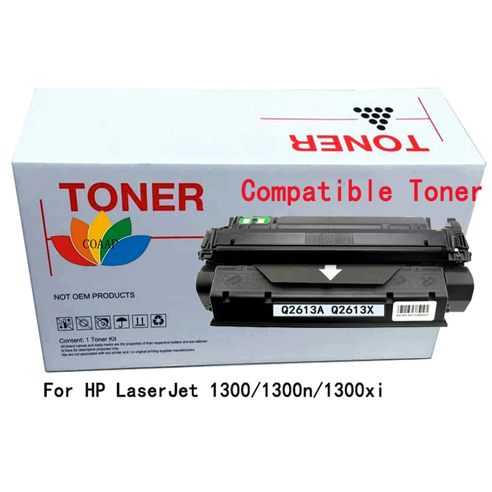 COAAP 13A Q2613A 2613A (1-Pack) Black 2500 pages Compatible for HP LaserJet 1300XI 1300 1300N