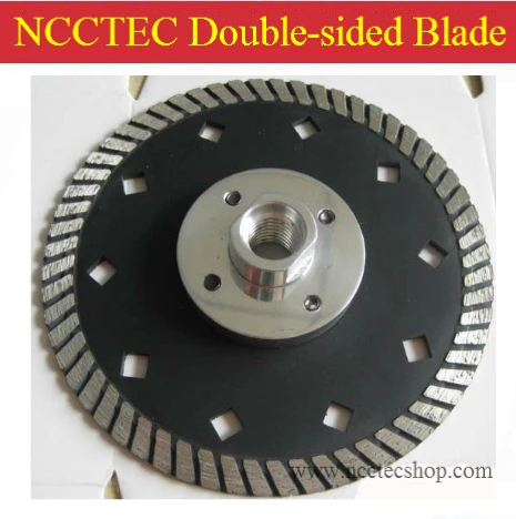 

7'' NCCTEC Diamond Double-sided cutting disks | 180mm saw blade for grinding and cutting work | sold very well in Europe and USA