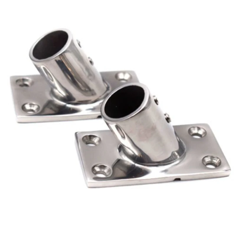 4PCS Stainless Steel Boat Hand Rail Fitting 60D 1