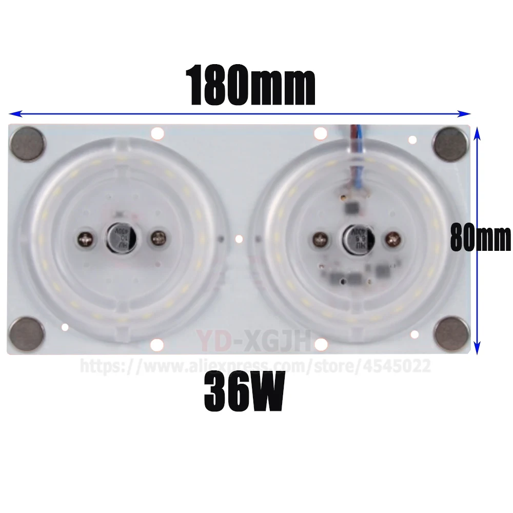 Moduł źródła światła Led SMD2835 AC220V 12W18W24W36W dla 12 18 24 36 W LED lampa sufitowa zamiennik źródło światła wymienić akcesoria