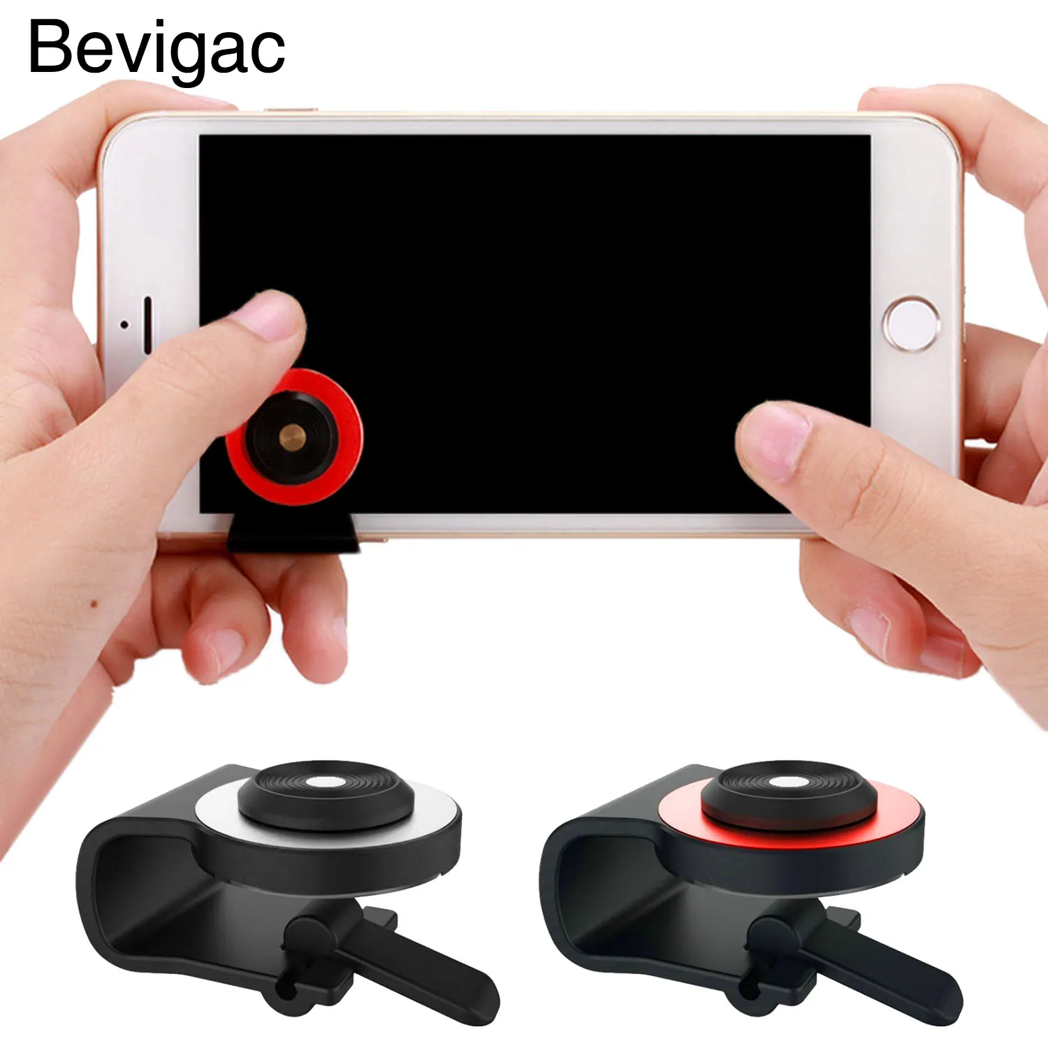 Bevigac Universal Mobile Phone Smartphone Clip-on Mini Game Touch Screen Joystick Joypad for Ipad Tablet Accessories Gadgets