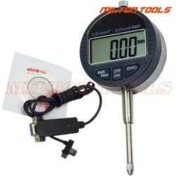 12.7/ 25.4mm 0.001mm Micron electronic indicator digital dial indicator 0.01with output datalink with RS232 (9holes) data output