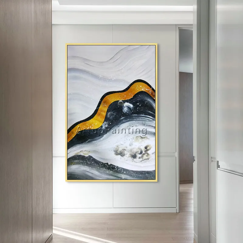 

Canvas painting acrylic painting Wall art Pictures for living room home decor modern abstract color quadros cuadros decoracion74