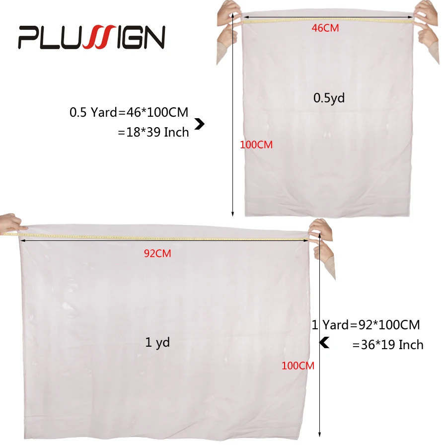 Swiss Lace Net Material Lace Frontal Closure Base 0.25 Yard Light Brown Begie Color Hairnet For Making Frontal Closure