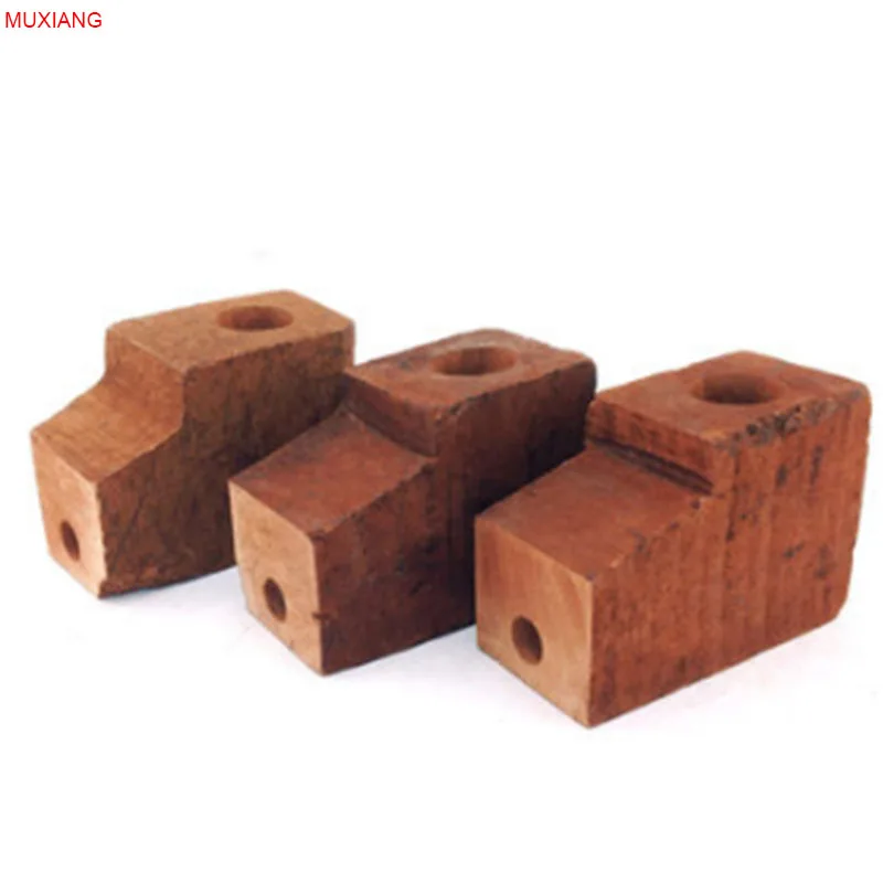 MUXIANG Pipe Specialized Briar Wood Block with Acrylic Taper Nozzle DIY Crafts for Pipe Making Men Companion China Sale aa0001