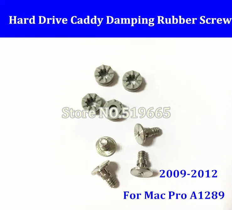 Damping Rubber Screws For Mac pro HDD Carrier/Caddy Hard Disk Driver Tray Bracket A1289 09-12 machine MC561 MD771