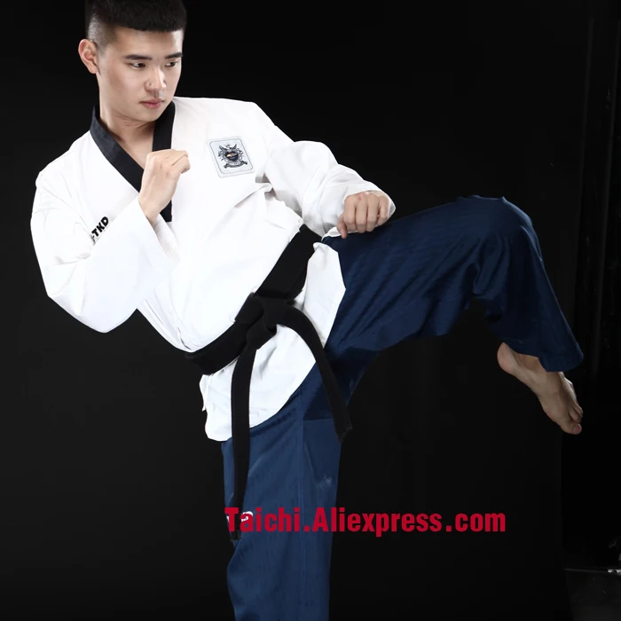 

Black Belt Taekwondo special high-quality Dan 'uniforms with Taekwondo Poomsae cardigan