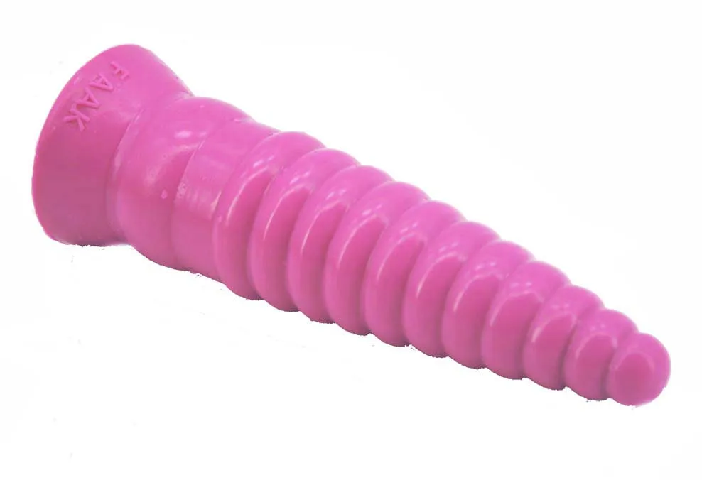 FAAK large butt plug silicone anal sex toys for women men anus massage clitoral pussy stimulate anal dildo sucker sex products