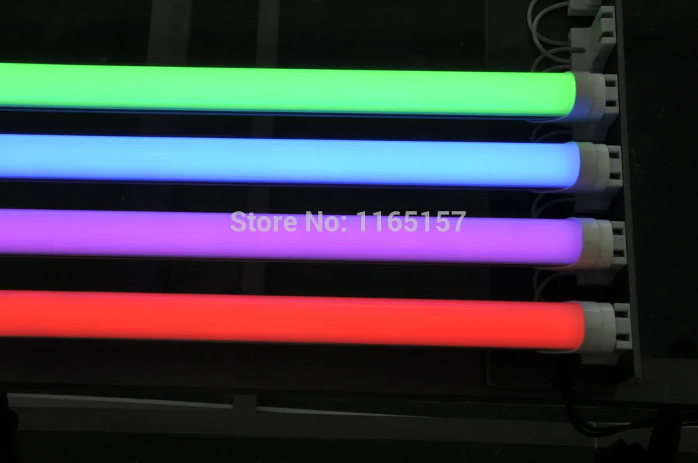 

Toika 50pcs/lot 5ft 50W 1500MM T8 LED v-shaped Tube 1.5m red green blue colorful tube AC85-265V