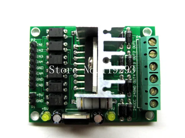 [[BELLA]DC motor drive module L298N Stepper Motor Driver Smart car robot drive--5PCS/LOT