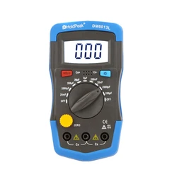 DM6013L misuratore di capacità digitale portatile Capacimetro 200pF ~ 20mF strumento diagnostico Tester elettronico condensatore