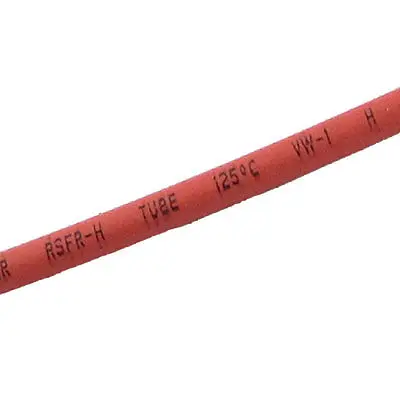 

1.0mm x 200 Meters Red Heat Shrinkable Tubing Tube Roll