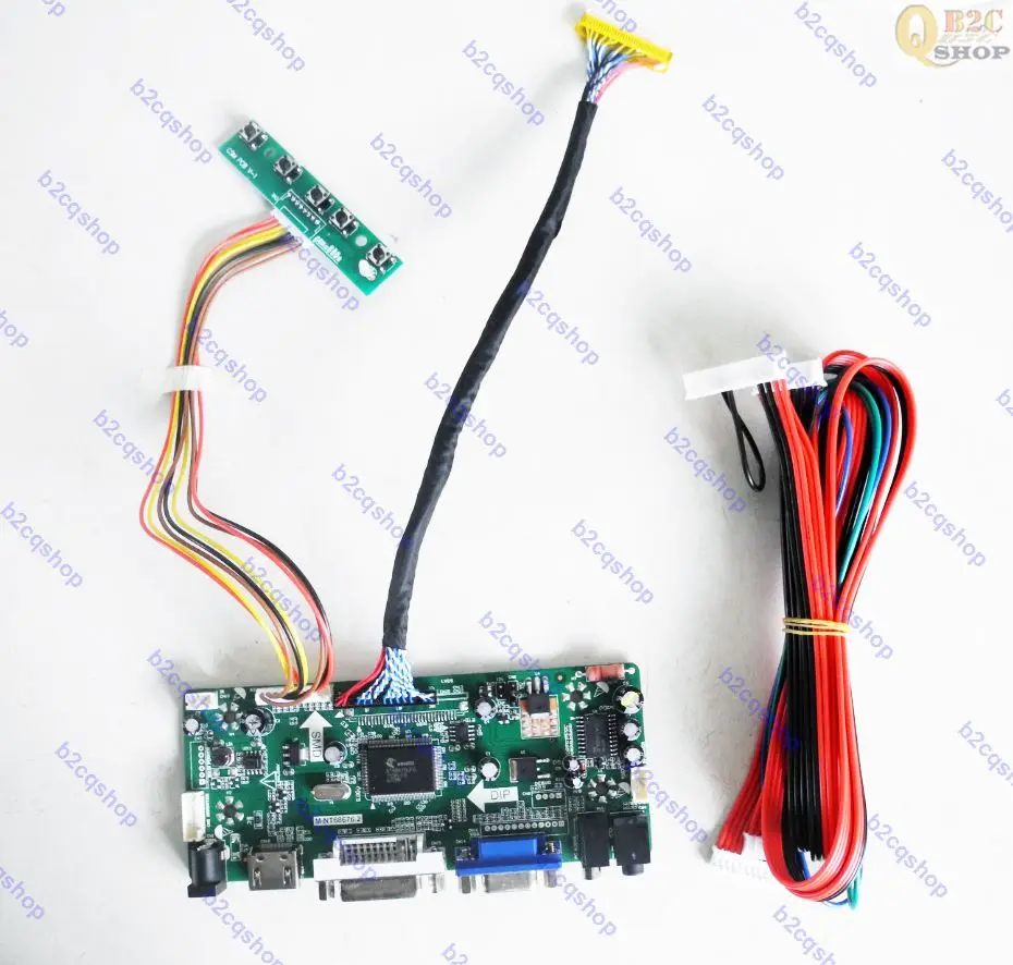 LCD controller Driver Board Monitor Kit for LC430DUY-SHA1 1920X1080 panel screen HDMI-compatible+DVI+VGA+Audio