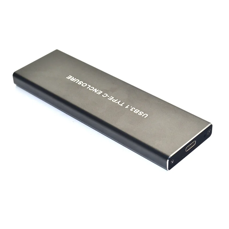 Pci express m.2 ssd hdd 인클로저 m 키 nvme usb3.1 type-c-pci-e 3.0 4x ngff 2280 intel 600 p 970 evo 용 외부 모바일 박스