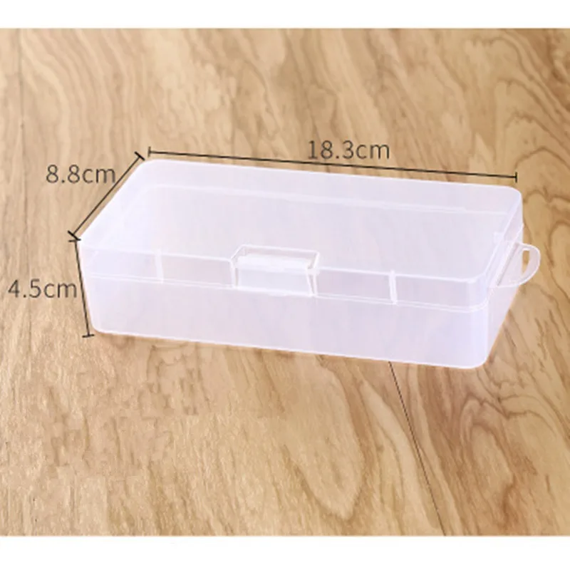 Jewelry Display Practical Toolbox Plastic Container Box for Tools Case Screw Sewing Boxe Transparent Component Screw Storage Box