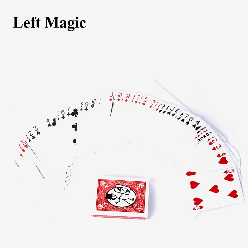 Magic Cartoon Cardtoon Deck Magic Tricks Pack Playing Card Toon Animation Prediction Funny Magic Magic Props Gimmick G8029