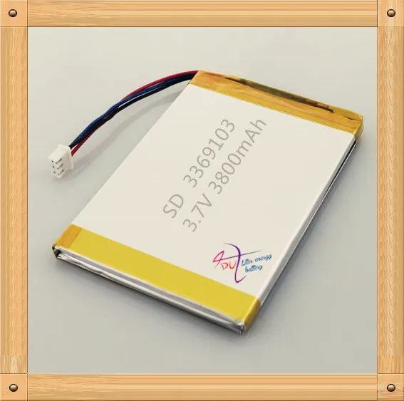 XHR-2P 2,45 3800 мАч 3,7 В GPS в мобильном DVD литий-полимерном аккумуляторе 3369103 3570105   громкоговорители