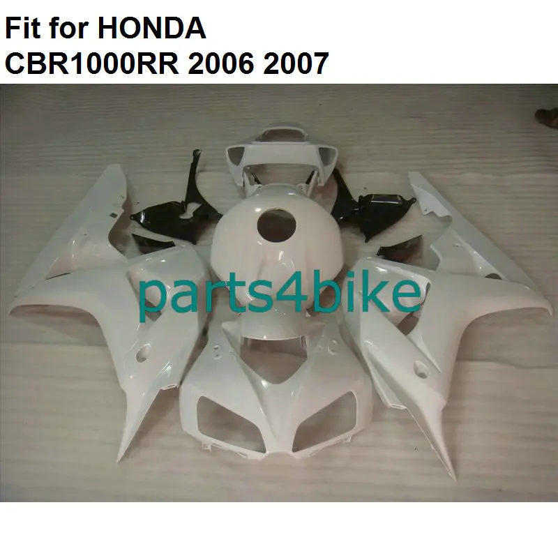 

Белый, подходит для обтекателей Honda CBR 1000RR 2006 2007, комплект обтекателей CBR1000RR 06 07 + 7, подарки SZ63