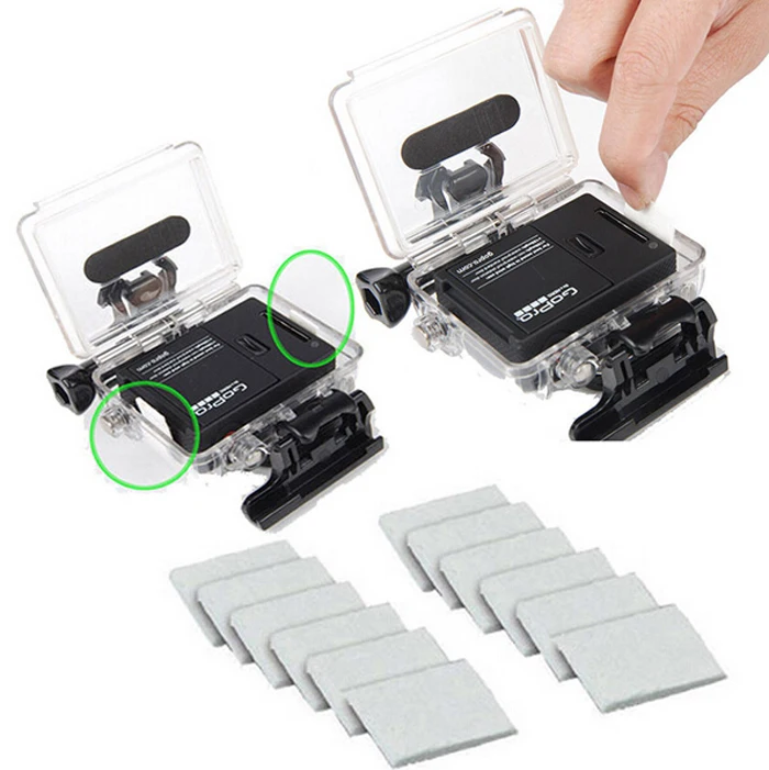 Kite Surfing Wakeboard Kits Kite Mount + Anti Fog Inserts for Gopro Hero 6 5 4 3+ 3 SJCAM Xiaomi Yi Action Camera