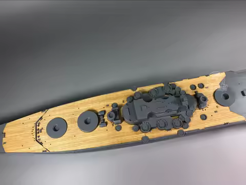 1/350 Scale Wooden Deck for Tamiya #78031 Japanese Battleship Musashi Model CY350041
