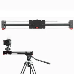 100cm Slider Move Track Rail Stabilizer 86cm Sliding DistanceVideo Slider Follow Focus Rail Carbon Slide DSLR Camera Shooting