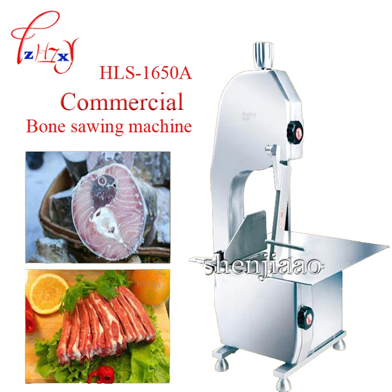 750w Knochen Kommerziellen schneiden von fleisch knochen Von Gefrorene fleisch schneiden maschine maschine cutter Knochen cutter maschine Fisch cut 220 V