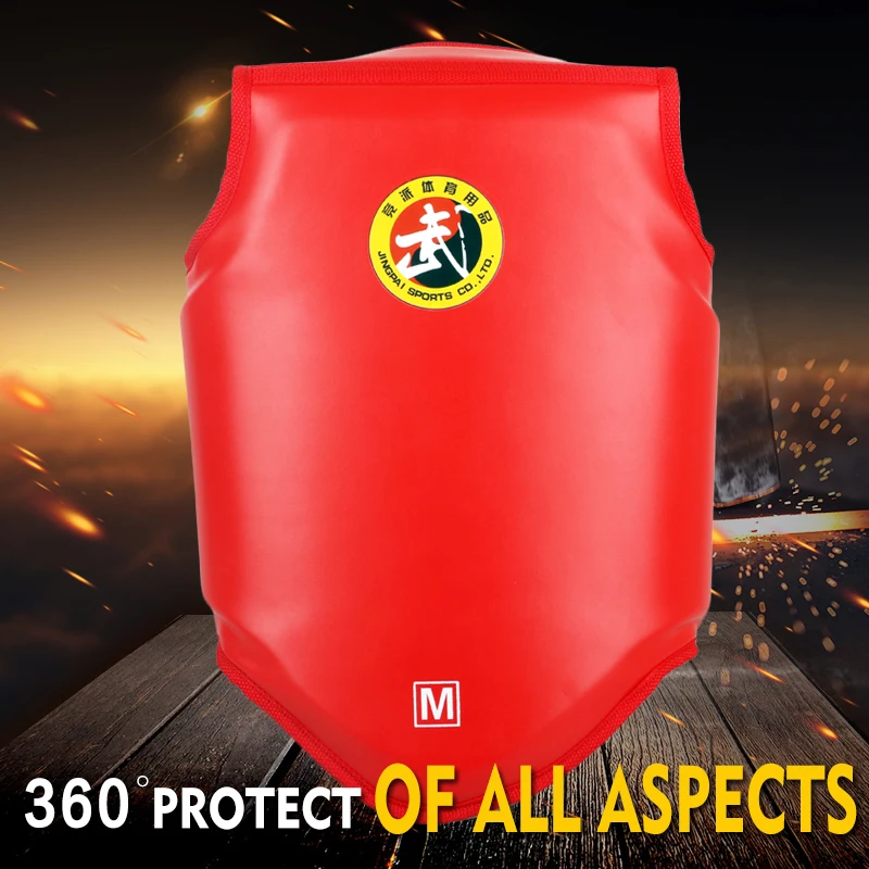 MMA chest protectors sanda wrestling back support body gear kick Boxing ProForce Male Sparring Fighting black chest guards sport