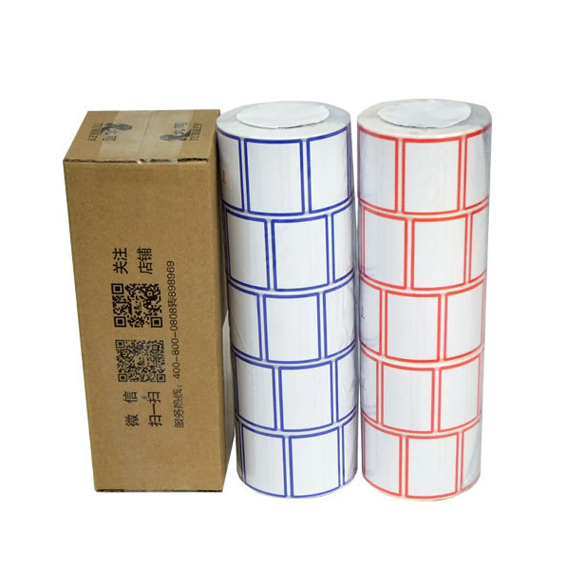 Custom logo printing roll sheet packing barcode clear PVC PET Vinyl Paper die cut adhesive label sticker