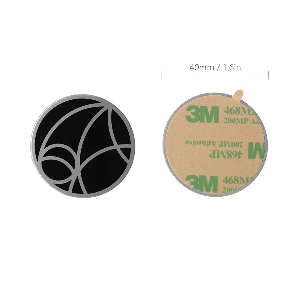 

YeeSite 1 шт. Универсальная автомобильная металлическая пластина для магнитного держателя телефона сменная металлическая пластина с клеем 40 мм