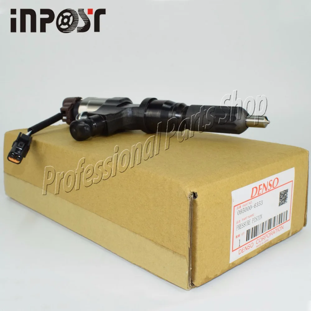 

Fuel injector 095000-6353 23670-E0050 For Kobelco SK200-8/230-8/250-8 Excavator