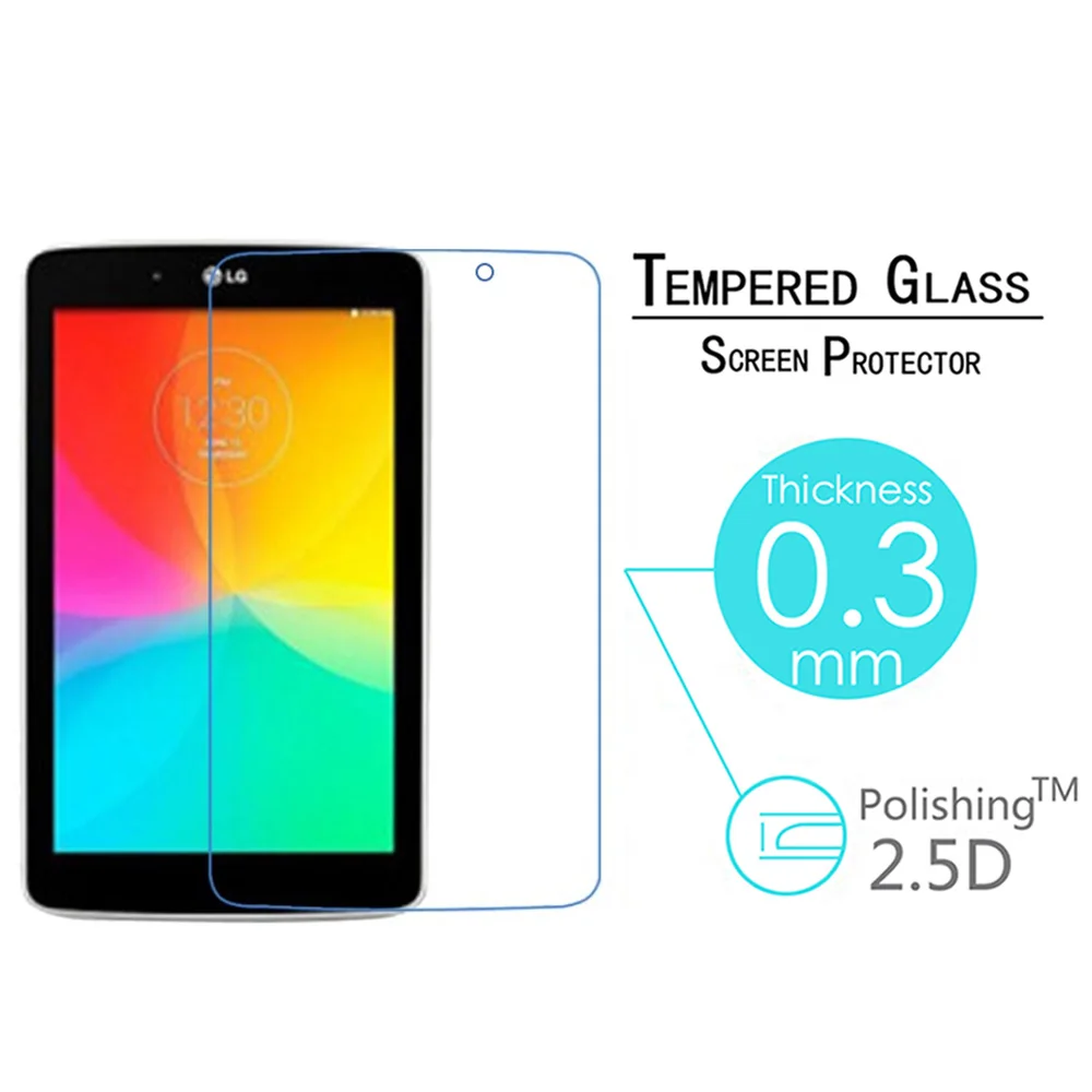 Tempered Glass For LG G Pad 7.0 8.0 8.3 3 10.1 V400 V500 V480 V490 V495 V525 V700 V755F V930 Tablet Screen Protector