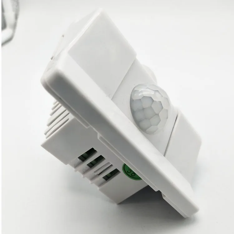 220V PIR motion sensor switch wall light sensor switch 180 degree sensor switch 86 wall sensor switch widely used in indoor