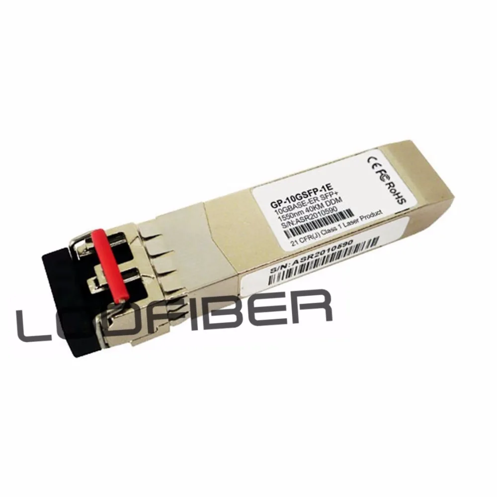 

Dell Force10 Networks GP-10GSFP-1E Compatible 10GBASE-ER SFP+ 1550nm 40km DOM Transceiver