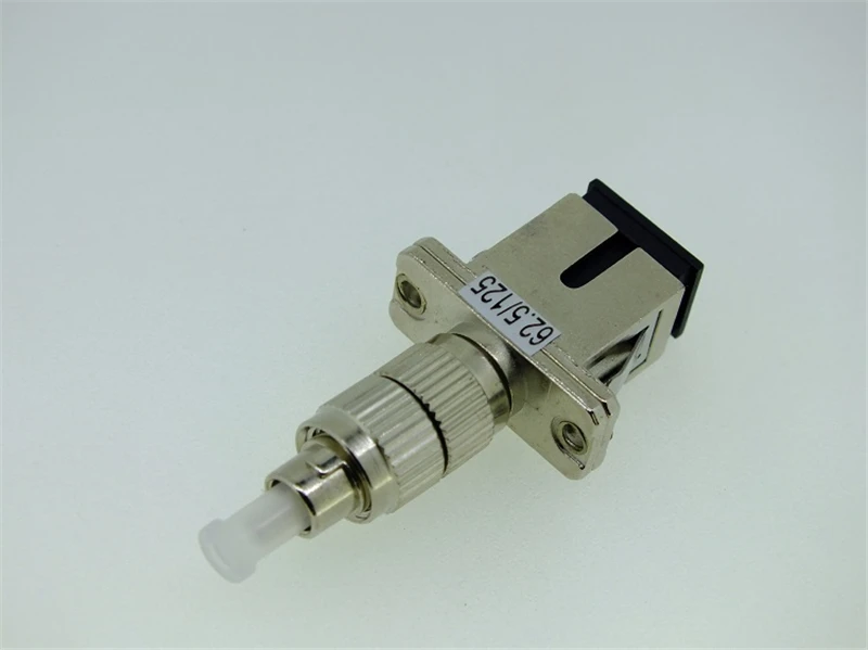 SC-FC Fiber Optic Connector FM HYBRID หญิงชาย Optical Fiber Coupler SM MM FTTH อะแดปเตอร์สําหรับ VFL ใช้จัดส่งฟรี 5pcs
