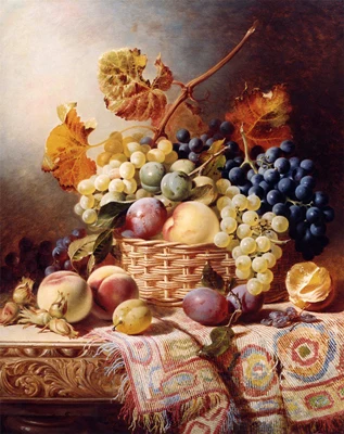 The Water on the Table Fruit Basket. Needlework,Embroidery,DIY 16ct 14CT Unprinted Arts Cross stitch kits Cross-Stitching Decor