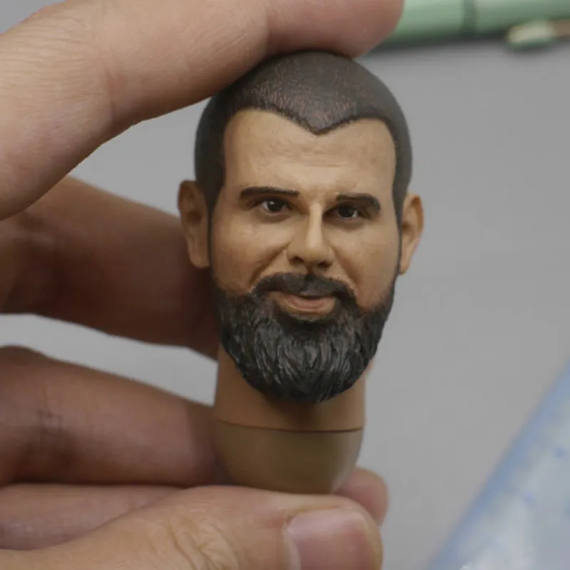 

Male Soldier Bearded Head Sculpt FLAGSET 1:6 FS73014 for 12inch Action Figure Toys