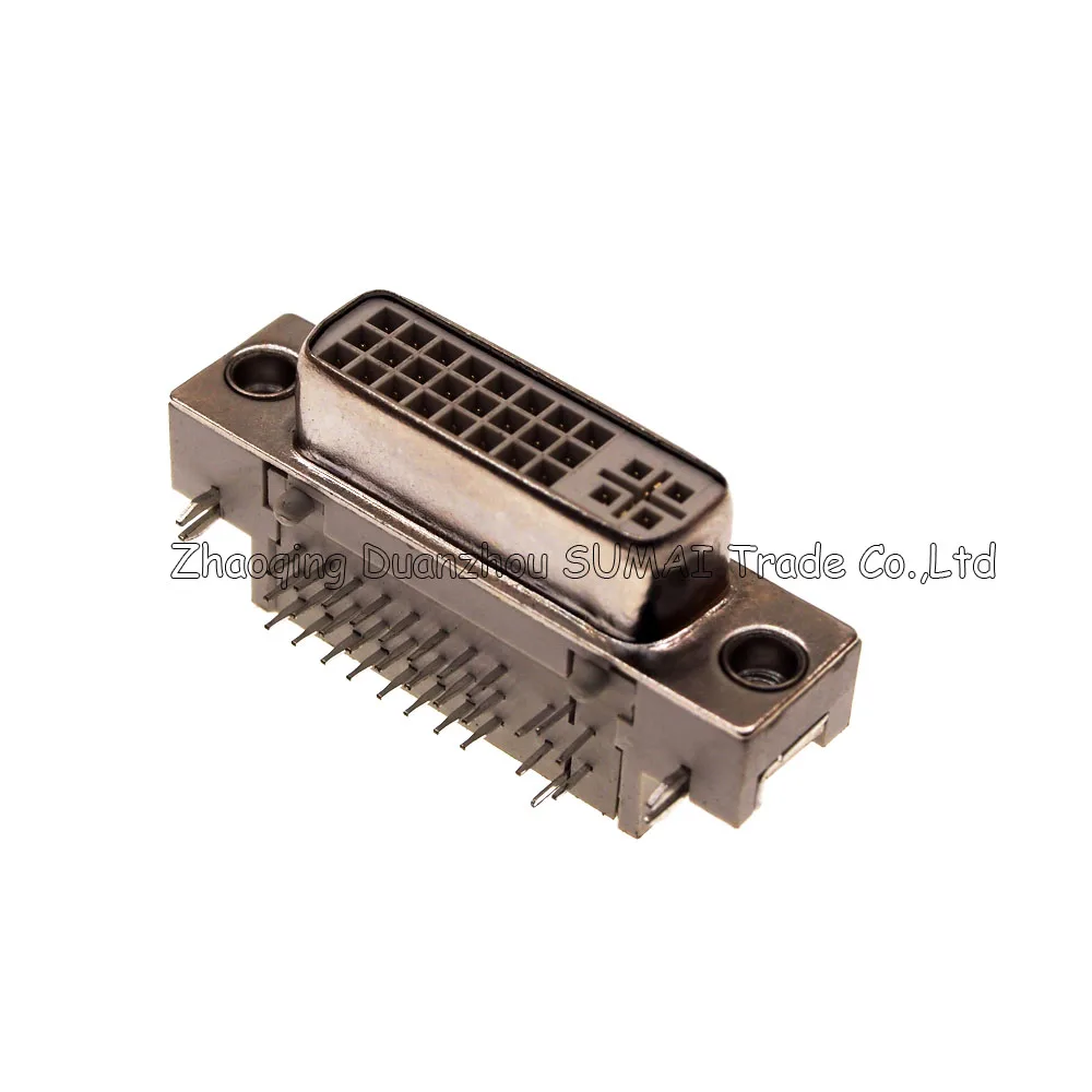 Good Quality NEW Female DVI-D Video Connector Plug 24+5 Pin Female socket/plug/jack for Video Audio display