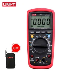 UNI-T UT139C unità multimetro digitale gamma automatica vero RMS Tester condensatore Tester palmare 6000 conteggio voltmetro temperatura