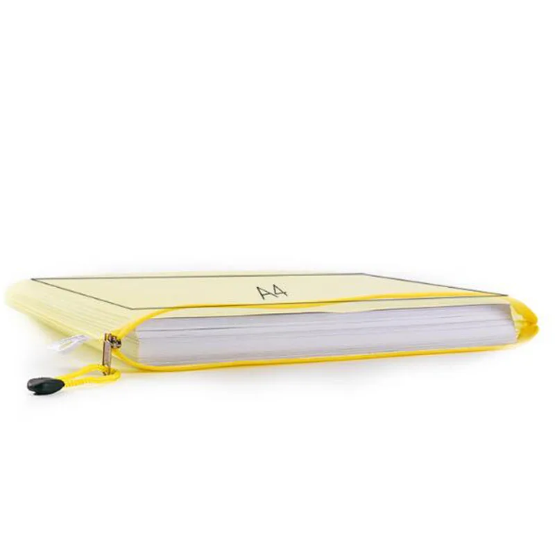 10 pcs/lot Pen bags Gridding Waterproof Zip Bag Document Pen Filing Products Pocket Folder Office & School Supplies Plastic Bag