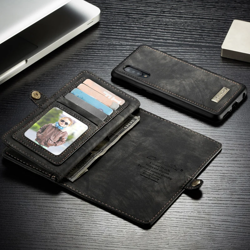 For Samsung Galaxy A50 A50s Case Zipper Leather Wallet Cover Case for Coque Samsung Galaxy A50 A 50 A505F Phone Bag Case Fundas