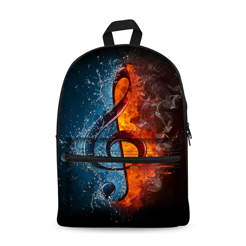 

AnyFocus Canvas Boy Girl Backpack Children's Bag Teenage Boy Middle School Children's Backpack Computer Bag Burning series