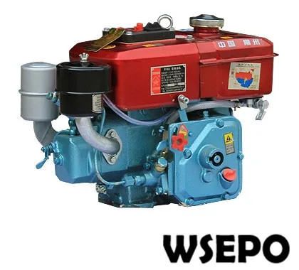 Factory Direct Supply! WSE-R175 5HP Horizontal Water Cooled 4-stroke Small Diesel Engine Applied for Generator/Cultivator/Boat