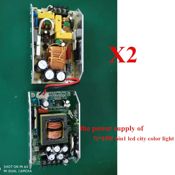 

Free shipping the parts of 72X18W 6in1 led city color light and 18x18W 6in1 led par light /city color painter & par can 64