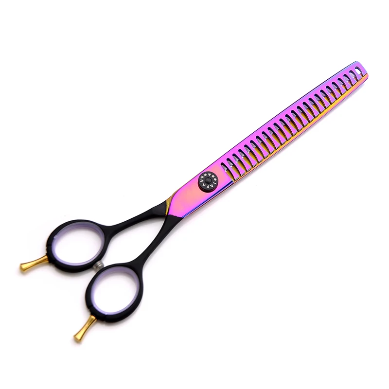 Professional 7.5 inch Pets Groomer Hair Scissors Dog Grooming Scissors Thinning Barber Shear Scissors for Dog Grooming