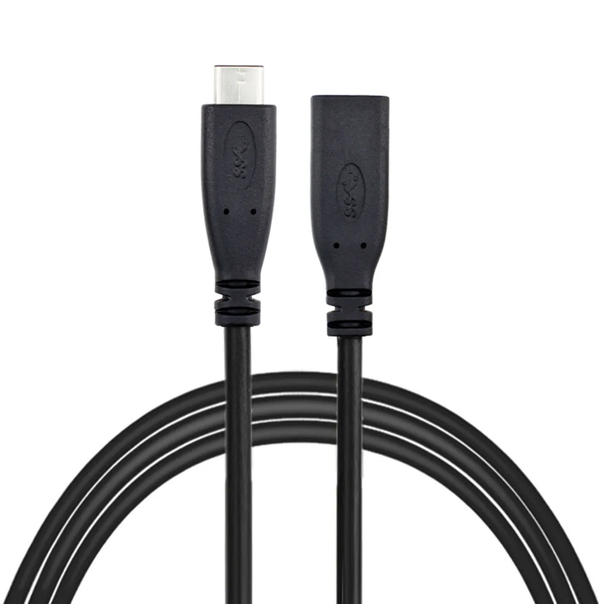 

USB 3.1 Type C USB-C Male to Female Data Extension Cable for Laptop & Laptop & Tablet & Mobile Phone 200cm