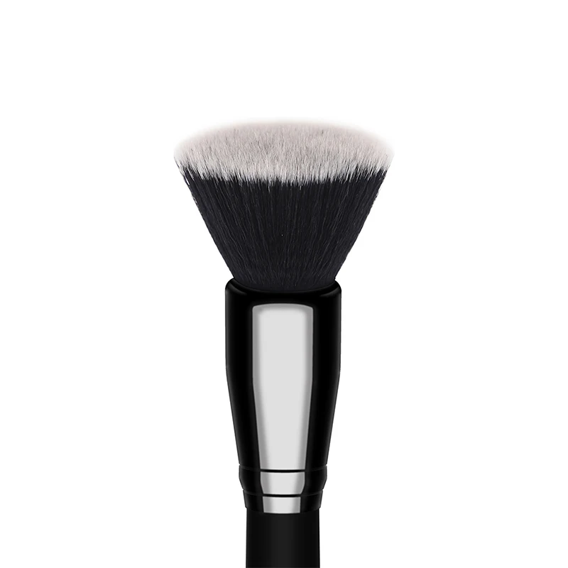Zoreya Brand Super quality 1pcs Professional Flat Nylon Contour Brush Face Blending Blusher Makeup Brushes